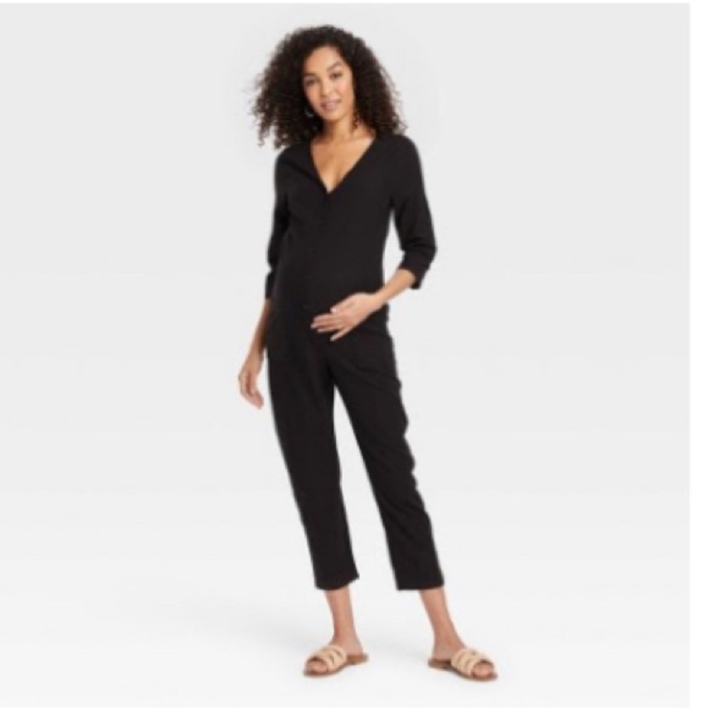 The Nines by Hatch maternity jumpsuit